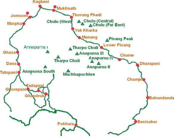 round annapurna trek itinerary